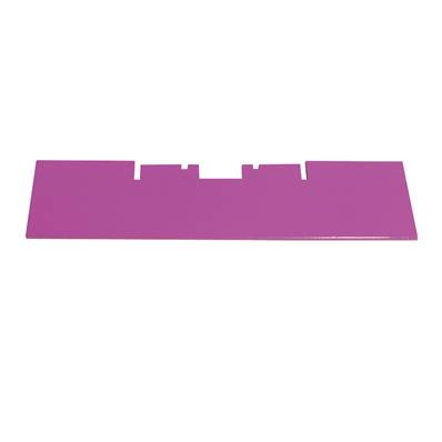 ALU FRONT PLATE PURLE FOR 60MM DRAWER F2<BR>(Ref. 708996)