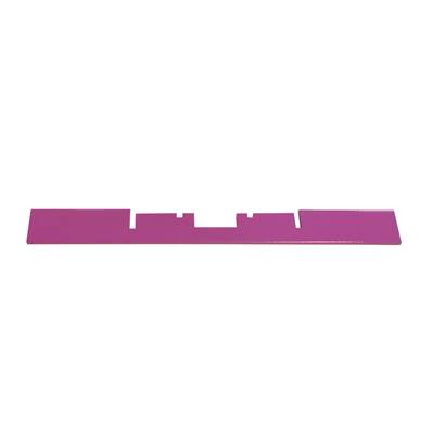 ALU FRONT PLATE PURPLE FOR 30MM DRAWER F2<BR>(Ref. 708982)