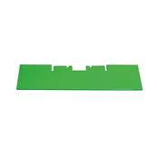 ALU FRONT PLATE GREEN FOR 60MM DRAWER F2<BR>(Ref. 708997)