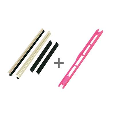 FIXING KIT TRAY 30 mm + 22 WINDERS PINK 26 x 1.8 cm<BR>(Ref. 626024)