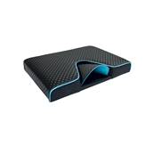 ST CUSHION - SET HEEL - dream black/aqua<BR>(Ref. 990105)