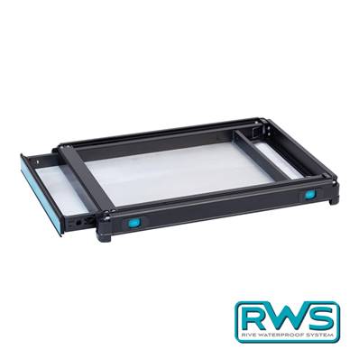 Waterproof side drawer tray 36 mm - RWS<BR>(Ref. 642005)