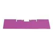 ALU FRONT PLATE PURLE FOR 60MM DRAWER F2<BR>(Ref. 708996)